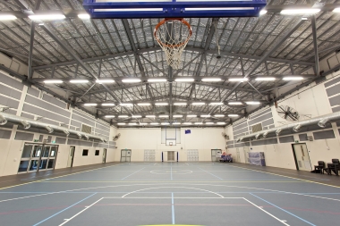 Photo of the Sports Hall.